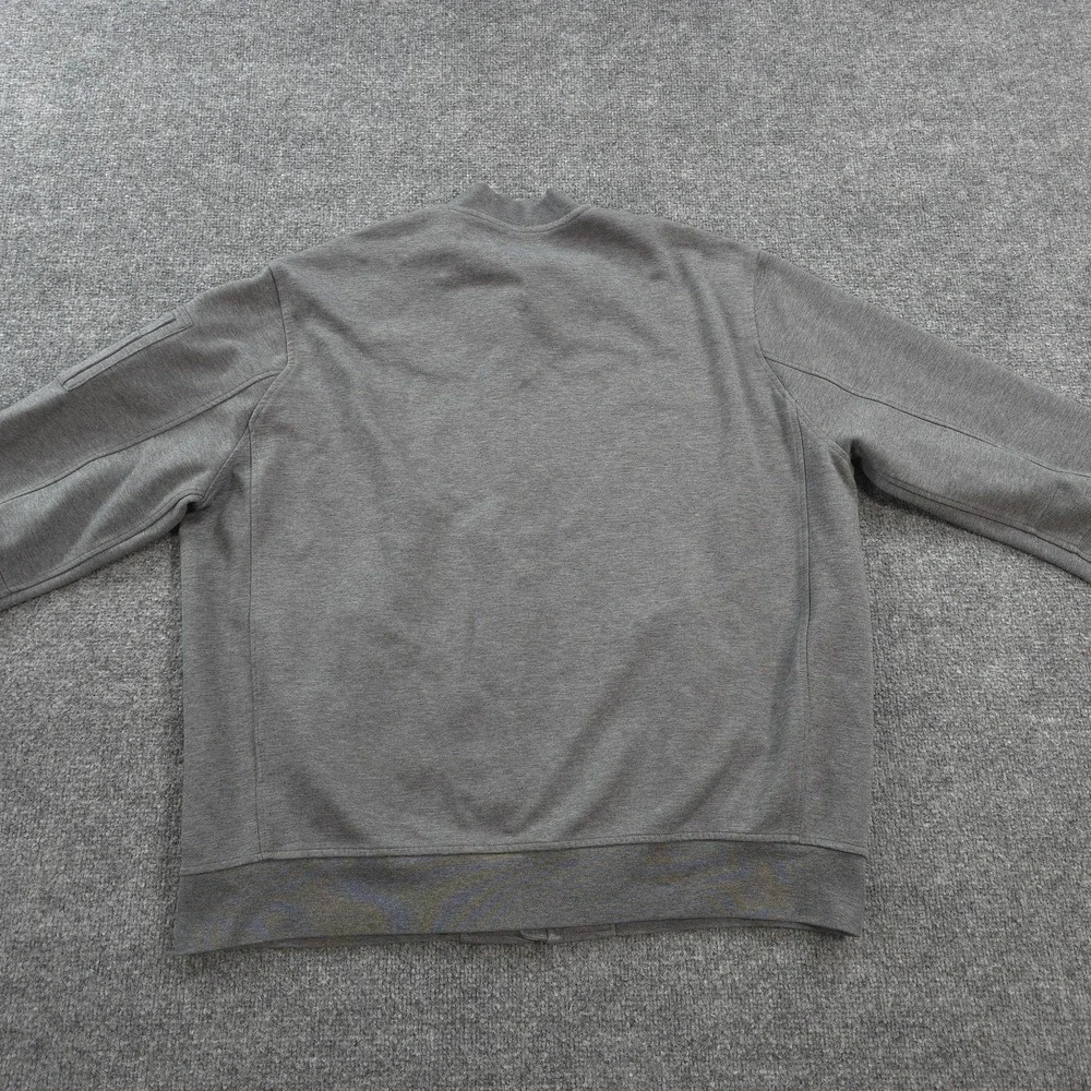 Polo Ralph Lauren Jacket Mens 2XL Gray Performance Track Full Zip Pony Logo